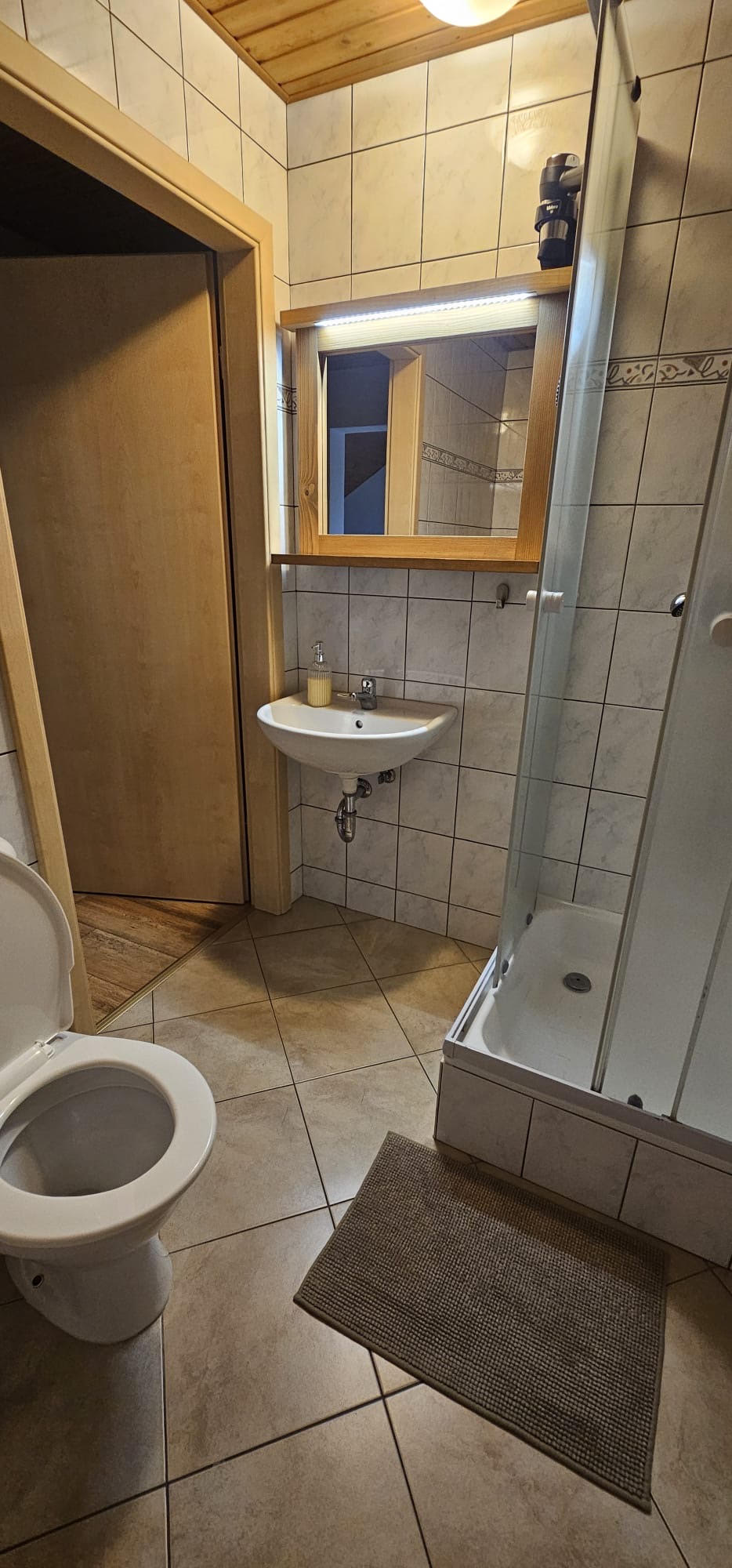 Apartmán 1 – koupelna, Apartmány Sára